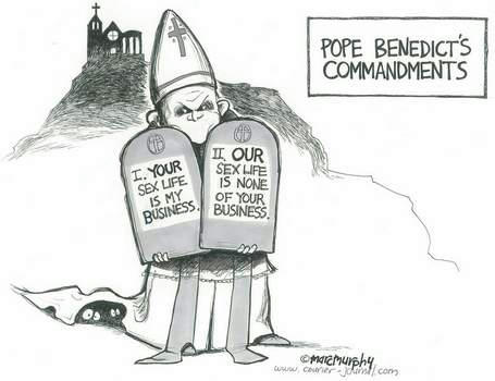 Ratzinger the hypocrite
