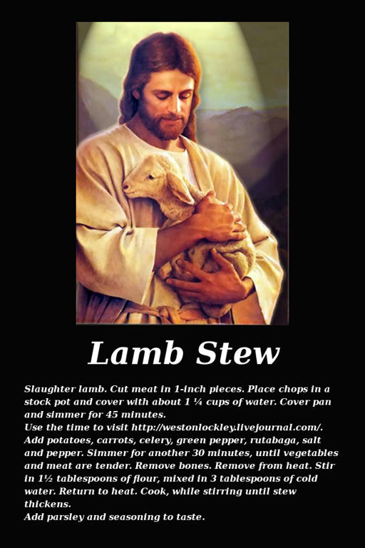 Jesus lamb stew